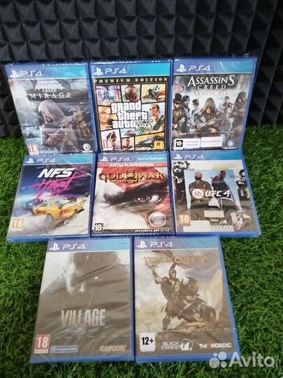 Игры для Sony playstation 4
