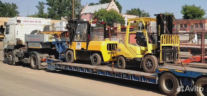 Перевозка негабаритной и габаритной техники тралом