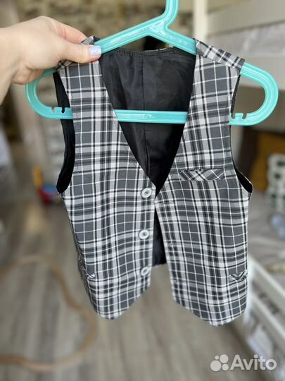 Костюм в клетку для мальчика