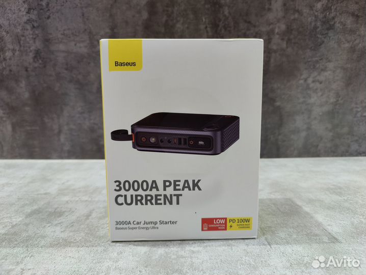 Пусковое устройство Baseus 3000A Peak Current