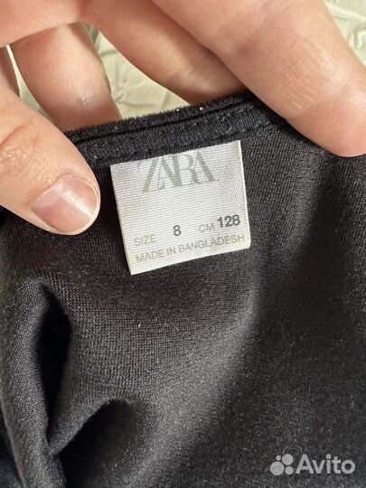 Бархатный боди zara