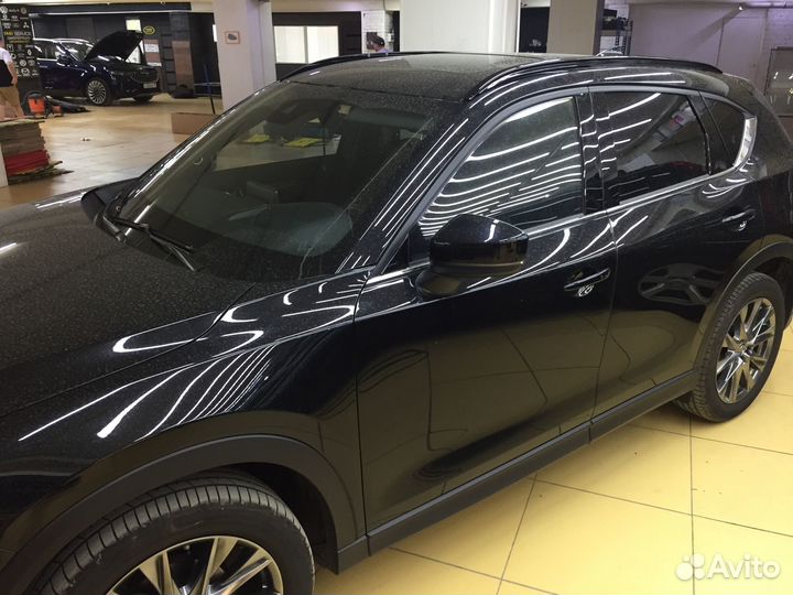 Рейлинги на крышу Mazda CX-5 интегрированные