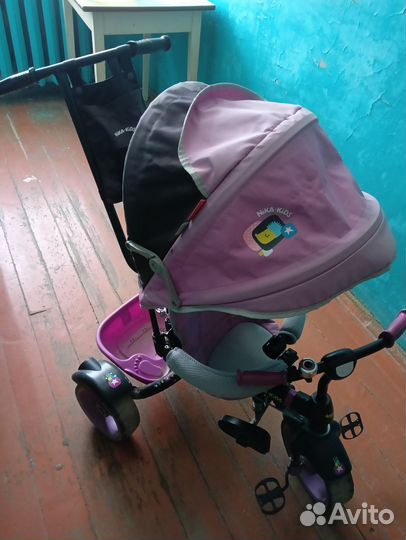 Детский трехколесный велосипед бу