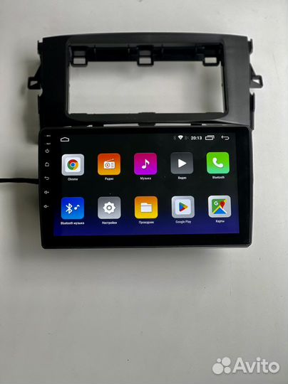 Магнитола Toyota Auris 2006-2012 Android