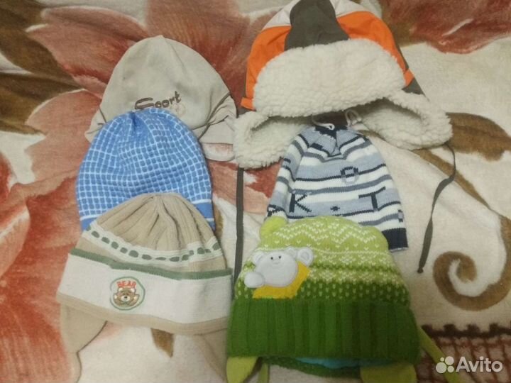 Шапка для мальчика 50 52