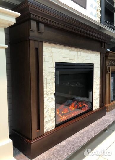 Электрокамин Cambridge с очагом Jupiter FX New