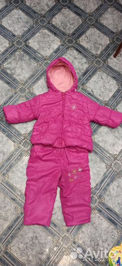 Комбинезон для девочки весна, осень 86-92
