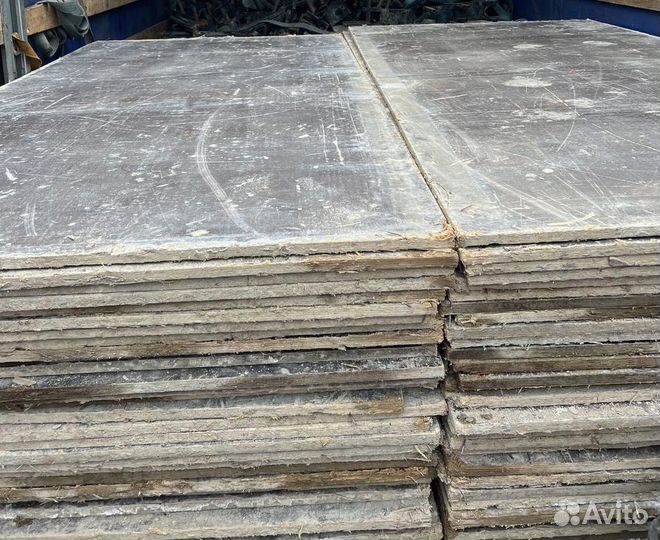 Фанера ламинированная б/у