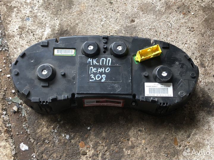 Щиток приборов peugeot 206 307 308