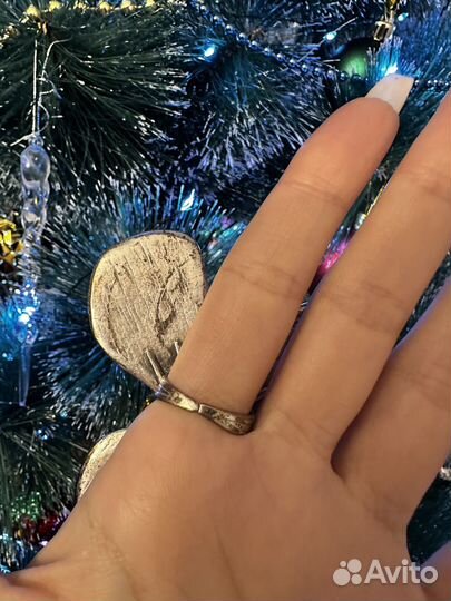 Кольцо крупное бижутерия цветок