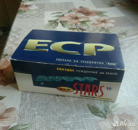 Пустая Коробка от Аудиокассет еср