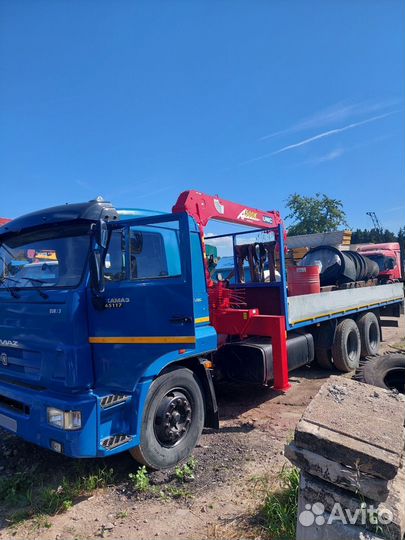 КАМАЗ 65117-N3 с КМУ, 2011
