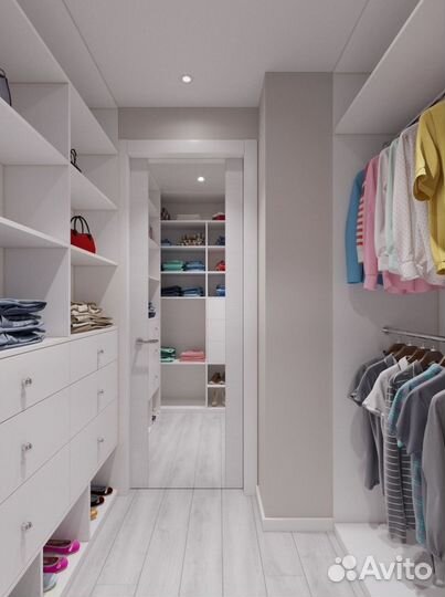 Гардеробная под заказ