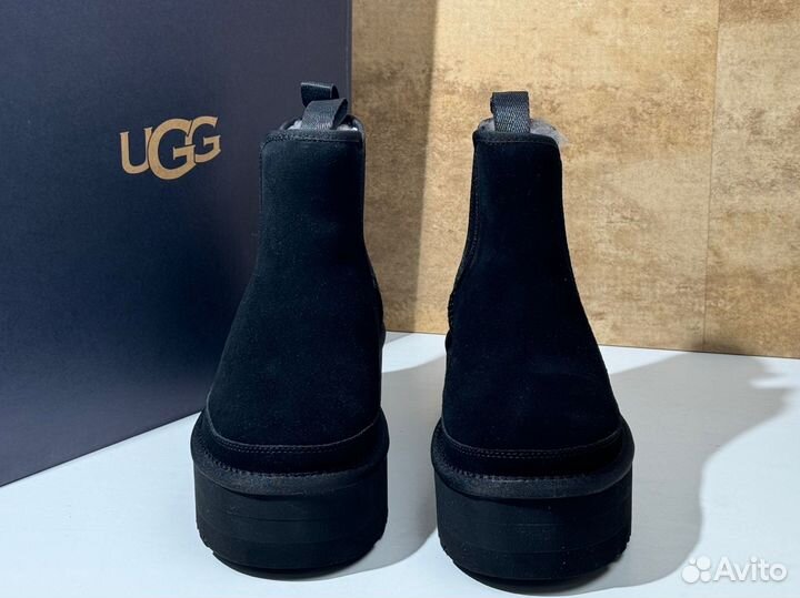 Угги Ugg Neumel Platform Chelsea Black