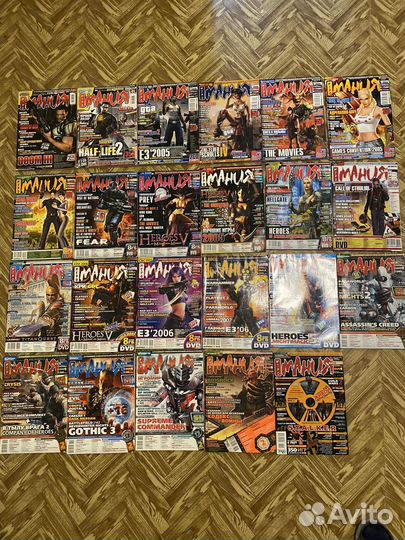 Журналы (Игромания, лки, PC Игры, Страна игр)