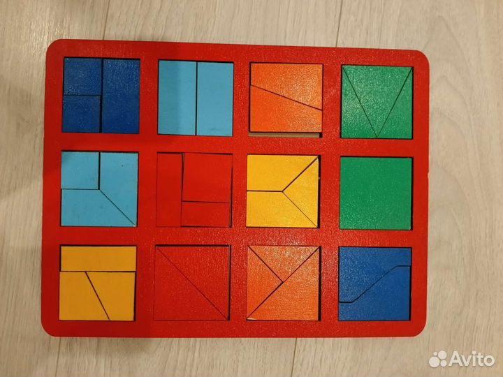 Квадраты Никитина 1 и 2 уровни сложности