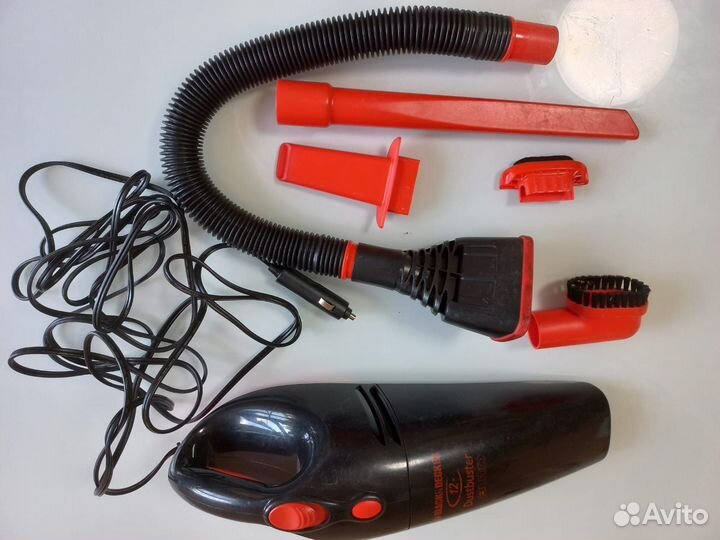 Автомобильный пылесос black decker