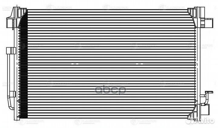 Lrac 141N9 радиатор кондиционера Nissan Teana