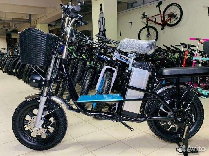 Электровелосипед монстр новый