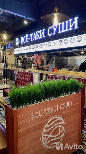 Действующий прибыльный бизнес суши-бар