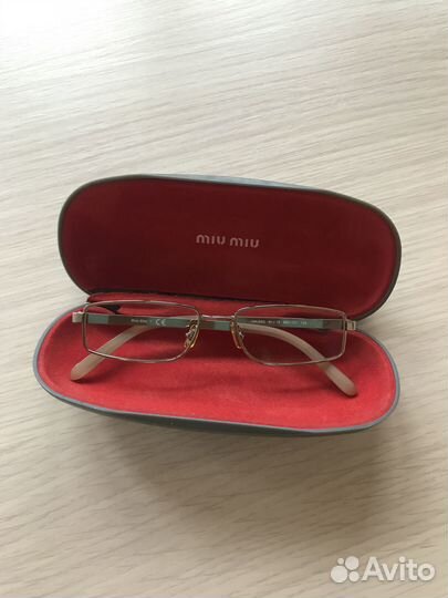 Оправа MIU MIU Италия, линзы германия +0.5