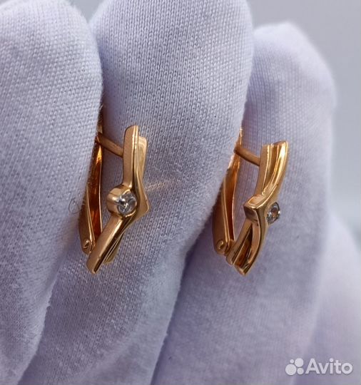Золотые Серьги 585 пробы. Рассрочка