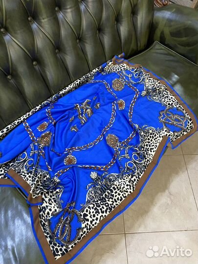 Roberto cavalli платок шелк