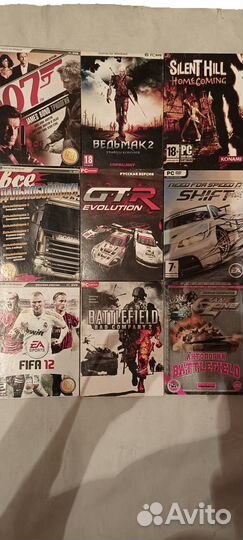DVD-игры для пк в отличном состоянии