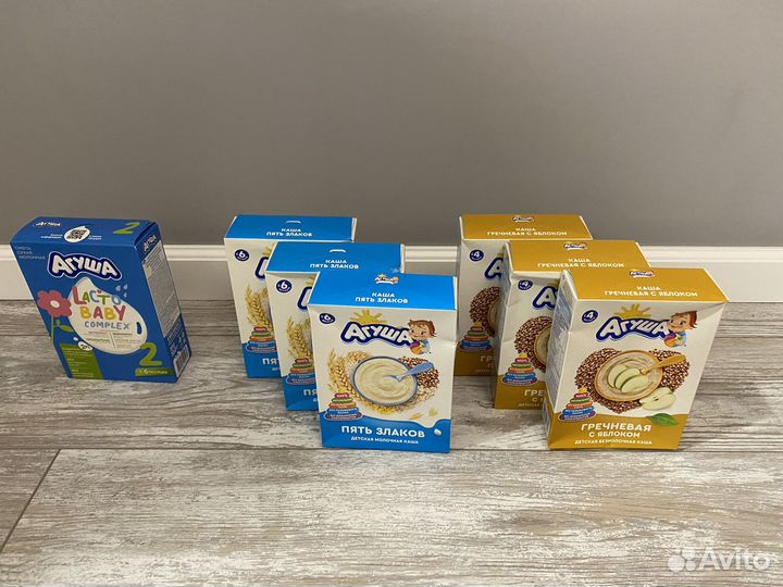 Смесь Агуша 2 и каши