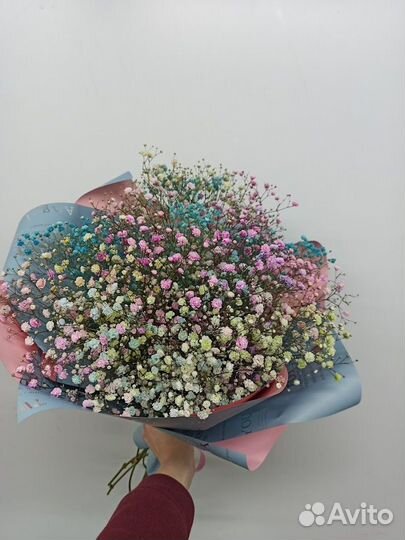 Букет из гипсофилы 