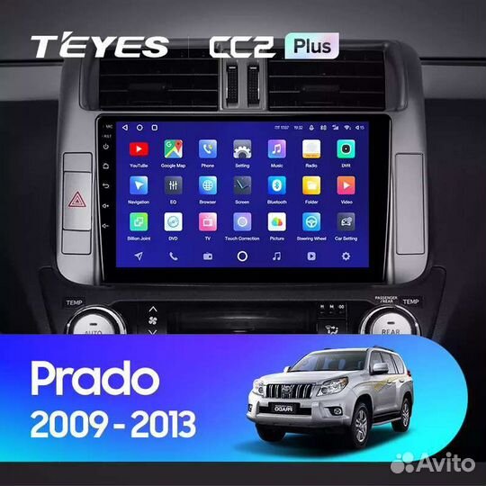 Toyota Prado Teyes CC2L 1/16 магнитола