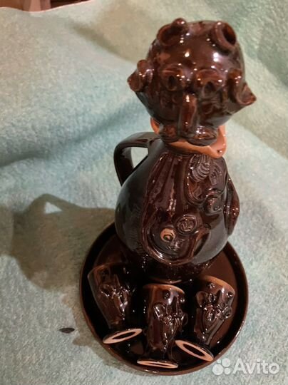 Штоф фарфор и стекло