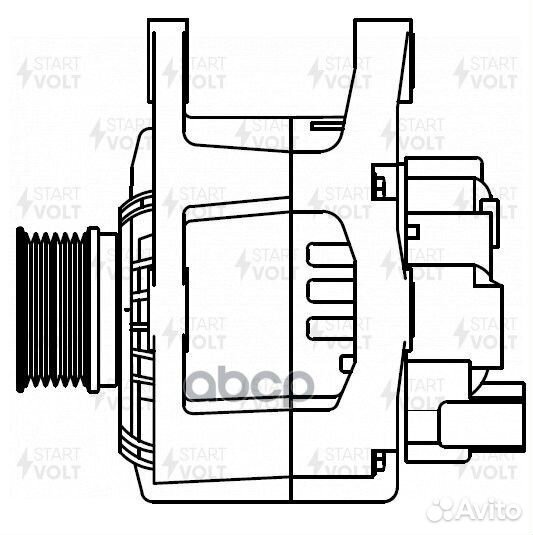 Генератор для а/м Renault Megane II (02)