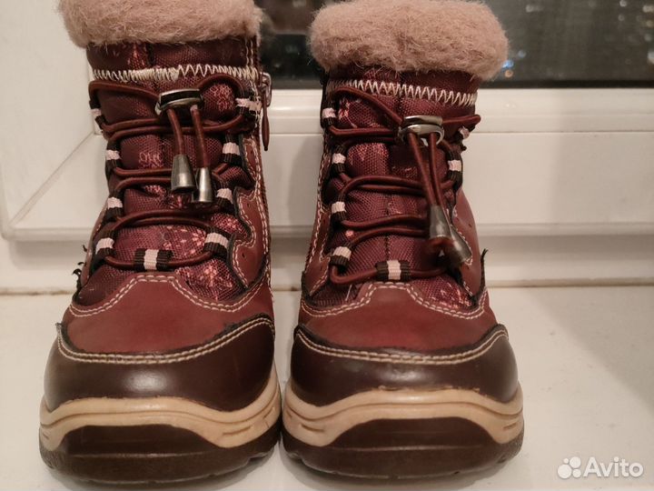 Зимние ботинки для девочки