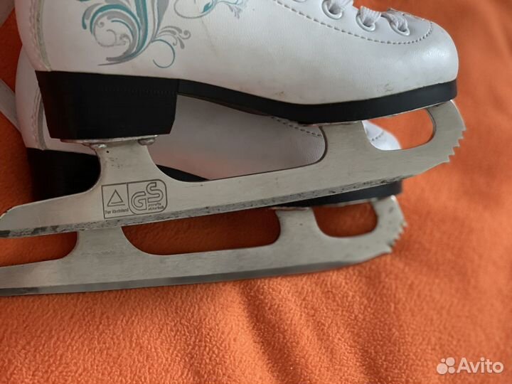 Коньки 28р фигурные детские nordway bella