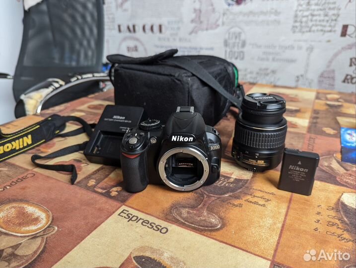 Зеркальный фотоаппарат nikon d3100