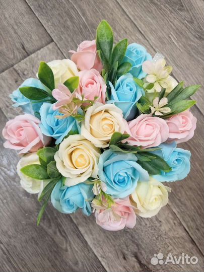 Букет из мыла