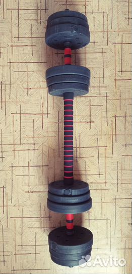 Гантели разборные штанга 10кг+10кг