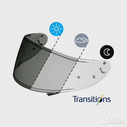 Визор shoei CWR-1PN photocromic