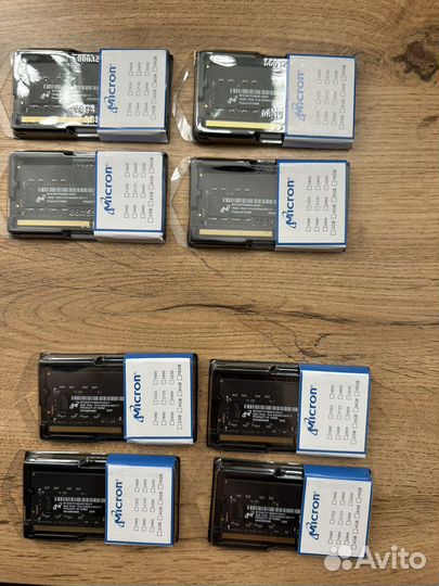 Озу sodimm ddr4 16gb 3200 новая micron