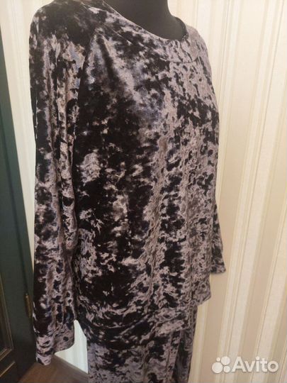 Костюм велюр р.56