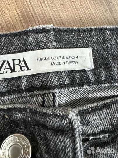 Джинсы zara мужские 44