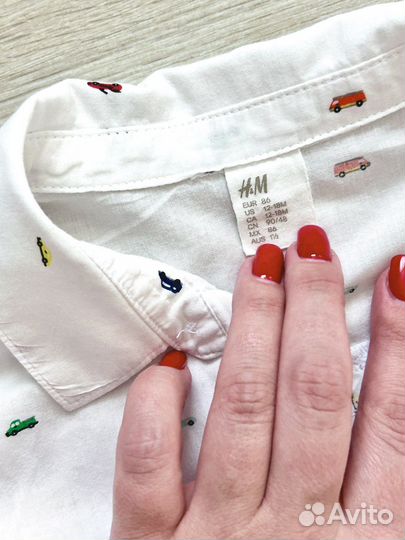 Рубашка H&M на мальчика
