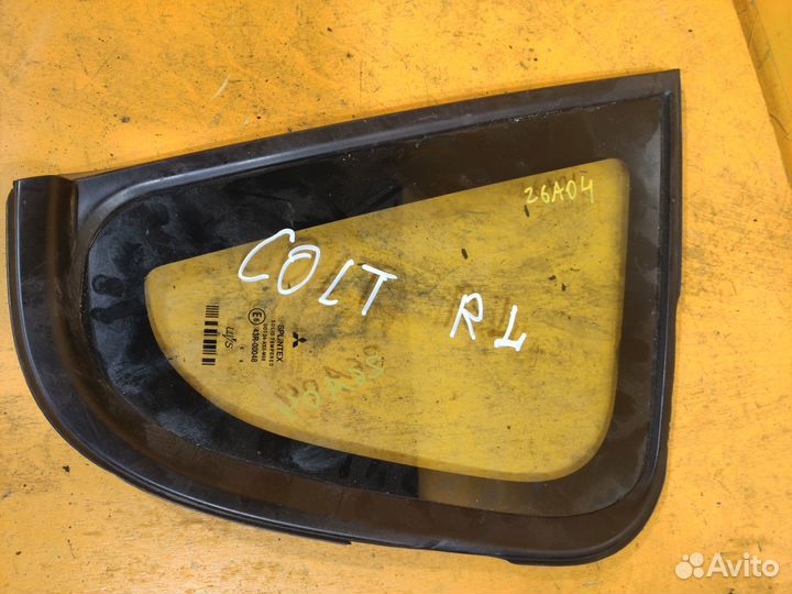 Форточка задняя левая на Mitsubishi Colt