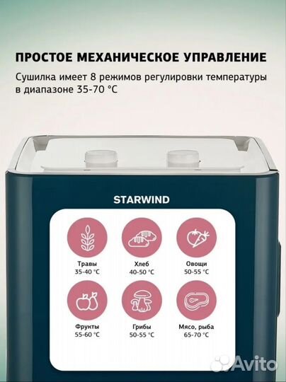 Сушилка для овощей и фруктов (дегидратор)