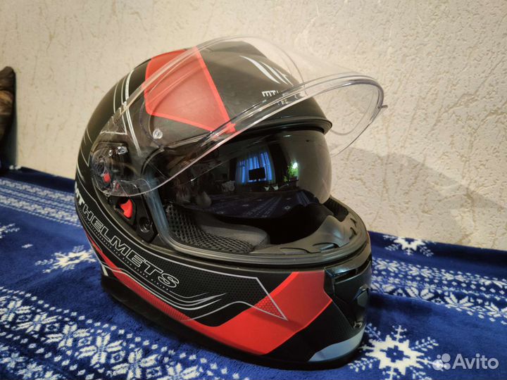 Продам мото-шлем MT helmets thunder 3sv