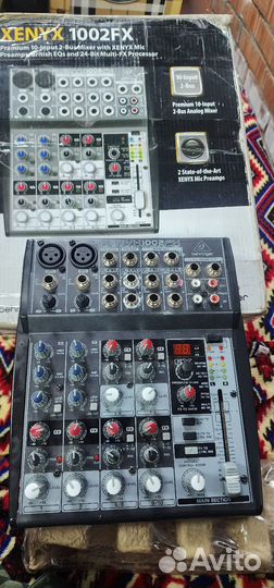 Микшерный пульт behringer xenyx 1002FX
