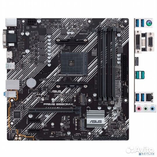 Asus prime B550M-K Soc-AM4 AMD B550 4xDDR4 mATX AC