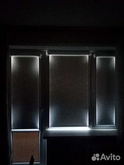 Рулонные шторы Блэкаут для спальни