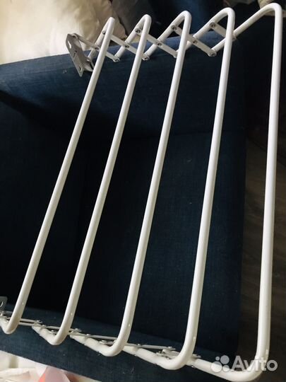 Настенная металическая сушилка для белья